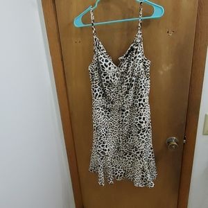 Flirty leopard dress